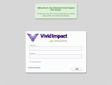 Tablet Screenshot of filecenter.vividimpact.com